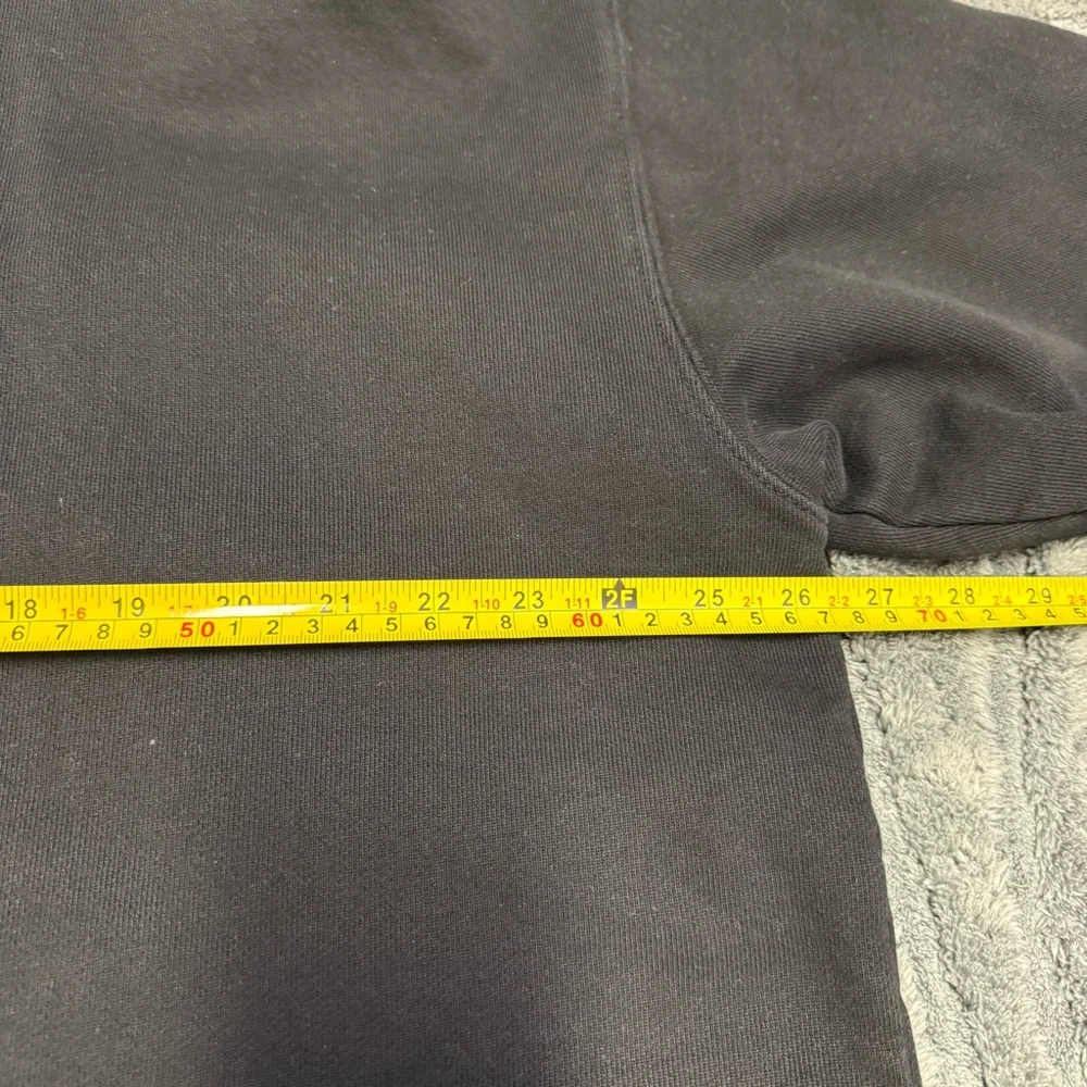 Women’s Sz XL Heavyweight Madhappy Black and White Signature Logo Hoodie Preppy - Picture 7 of 9